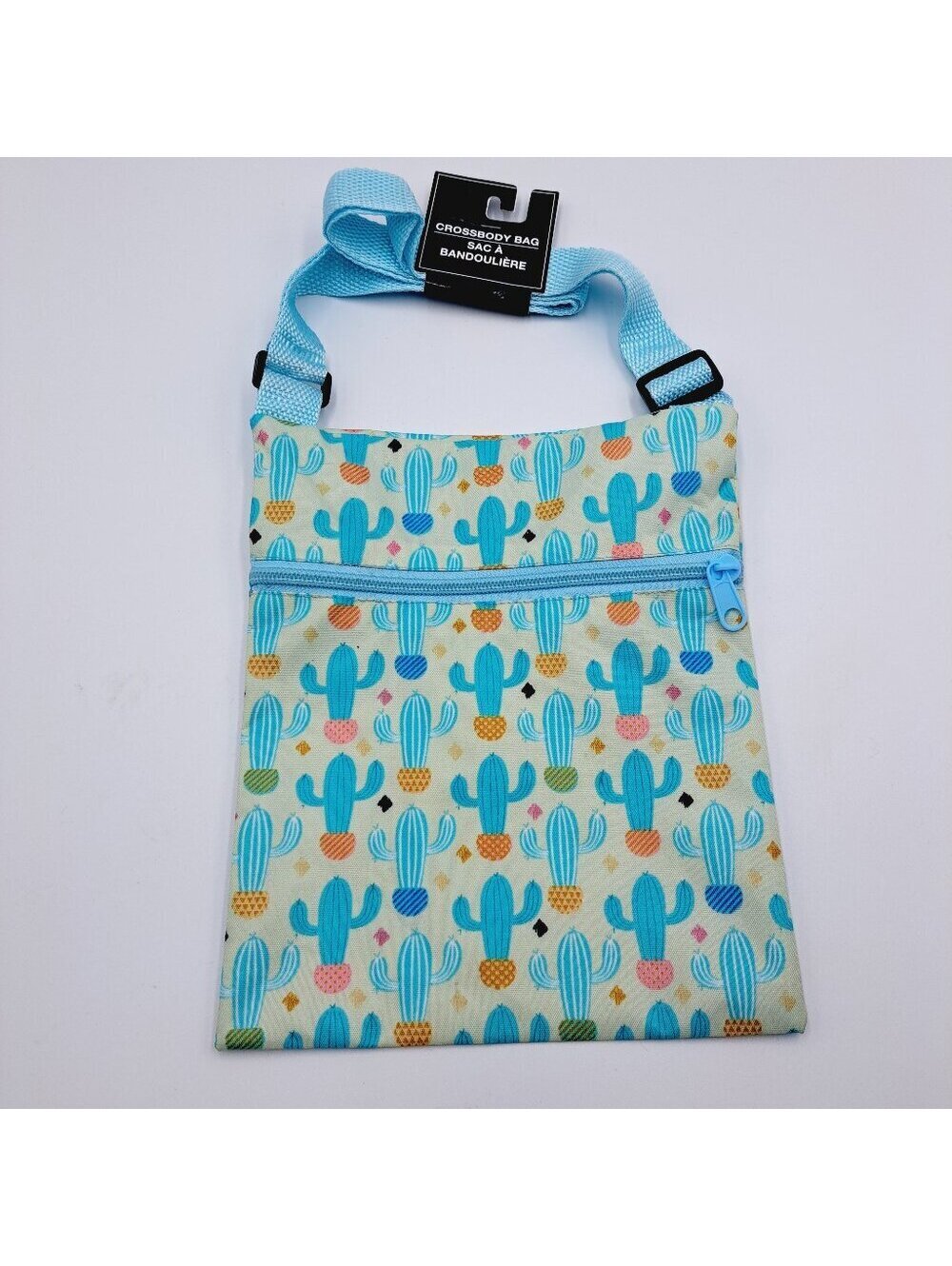 Cactus Vinyl Crossbody Bag